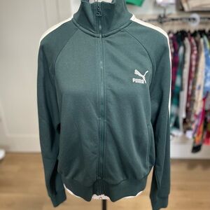 Puma Teal Sports Jacket